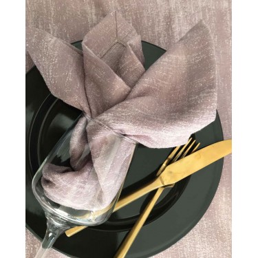 Ζακάρ Πετσέτα Φαγητού με Γαλλική Γωνία Lorraine σε 2 Αποχρώσεις 40x40cm 40x40cm Σάπιο Μήλο