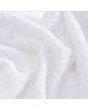 Λευκή Βαμβακερή Πετσέτα με Κρόσσια Dawn 450gsm Μπάνιου | 70x140cm Άσπρο