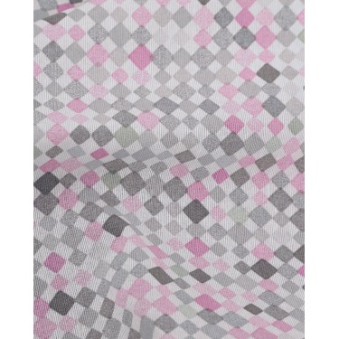 Τραπεζομάντηλο Λονέτα Rombus Fushion 6 ατόμων (140x180cm) Λιλά