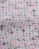 Τραπεζομάντηλο Λονέτα Rombus Fushion 6 ατόμων (140x180cm) Λιλά