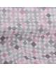 Τραπεζομάντηλο Λονέτα Rombus Fushion 6 ατόμων (140x180cm) Λιλά