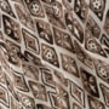 Τραπεζομάντηλο Σχέδιο Ρόμβοι Taranto σε 3 Αποχρώσεις 6 ατόμων (140x180cn) Καφέ