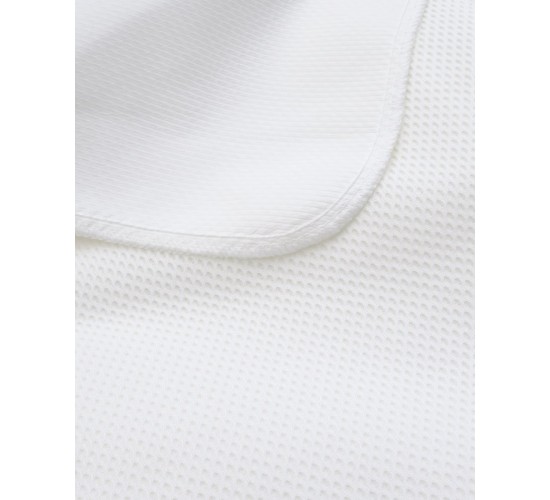 Αδιάβροχο Ανάγλυφο Επίστρωμα Προστασίας Στρώματος 3D Super Υπέρδιπλη (180x200 30cm) Άσπρο