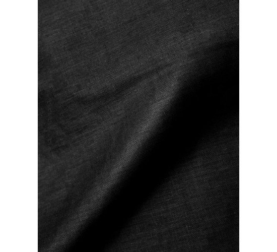 Βαμβακερό Σεντόνι με Λάστιχο Daker Μονή (100x200 32cm) Μαύρο