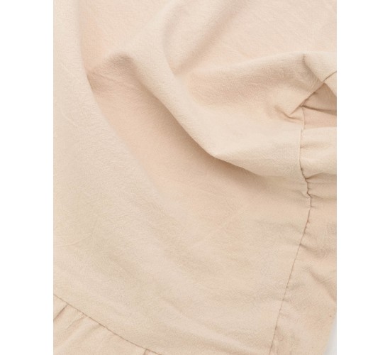 Διακοσμητική Μαξιλαροθήκη Stonewashed Luxury σε 7 Αποχρώσεις 40x40cm Άμμου