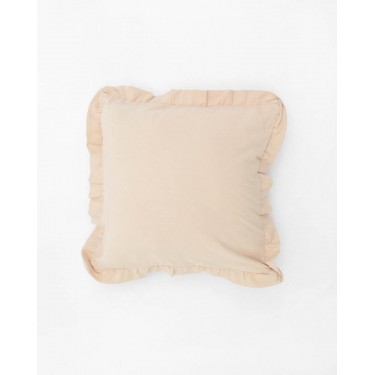 Διακοσμητική Μαξιλαροθήκη Stonewashed Luxury σε 7 Αποχρώσεις 40x40cm Άμμου