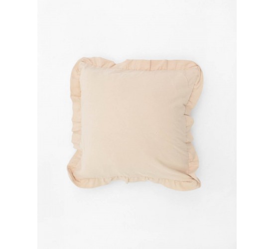 Διακοσμητική Μαξιλαροθήκη Stonewashed Luxury σε 7 Αποχρώσεις 40x40cm Άμμου