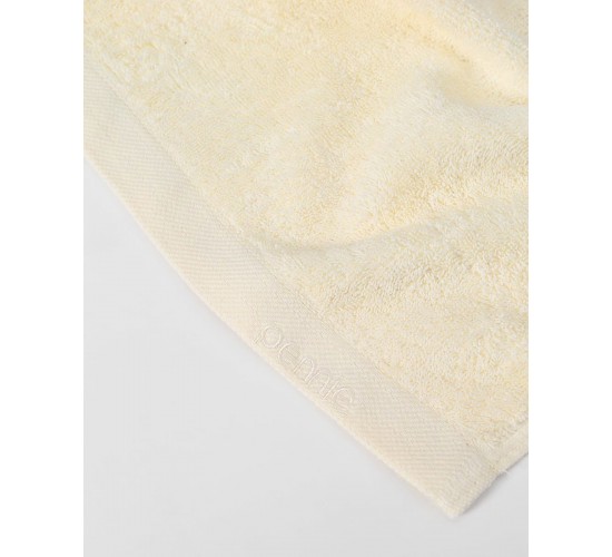 Βαμβακερή Πετσέτα Charlotte Λουτρού | 75x150cm Εκρού