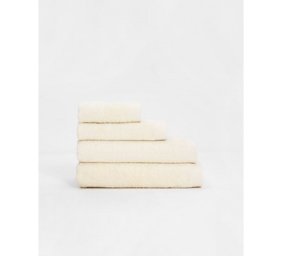 Βαμβακερή Πετσέτα Charlotte Λουτρού | 75x150cm Εκρού