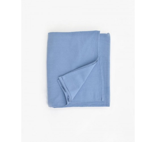 Τραπεzoμάντηλο Stonewashed Luxury σε 7 Αποχρώσεις 16 ατόμων (132x320cm) Μπλε Raf