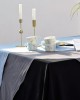 Τραπεzoμάντηλο Stonewashed Luxury σε 7 Αποχρώσεις 4 ατόμων (132x132cm) Μαύρο