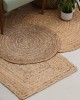 Πλεκτό χαλάκι Trecase 70x160cm Μπεζ Πλεκτό χαλάκι Trecase 70x160cm Μπεζ