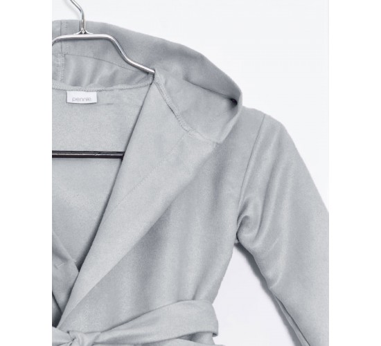 Απορροφητικό Παιδικό Μπουρνούζι σε 4 Αποχρώσεις Survivor.  8-10 ετών Γκρι