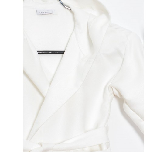 Απορροφητικό Παιδικό Μπουρνούζι σε 4 Αποχρώσεις Survivor.  6-8 ετών Άσπρο