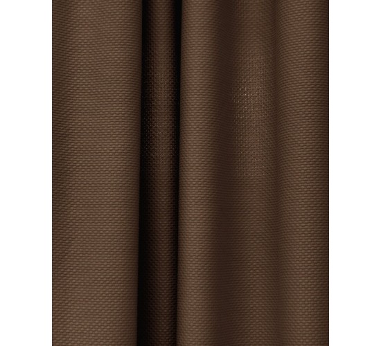 Έτοιμη Ραμμένη Ζακάρ Κουρτίνα Cell σε 7 Αποχρώσεις Φαρδύ Φύλλο (270x270cm) Καφέ