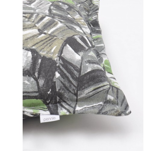 Λονέτα Διακοσμητική Μαξιλαροθήκη Arona.  40x40cm Ανθρακί