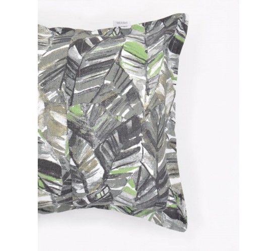 Λονέτα Διακοσμητική Μαξιλαροθήκη Arona.  40x40cm Ανθρακί