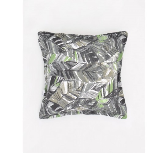 Λονέτα Διακοσμητική Μαξιλαροθήκη Arona.  40x40cm Ανθρακί