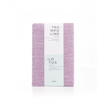 Microsilk Μονόχρωμο Νηματοβαφή Σεντόνι με Λάστιχο Trampoline σε 3 Αποχρώσεις Μονή (100x200 37cm) Μελιτζανί