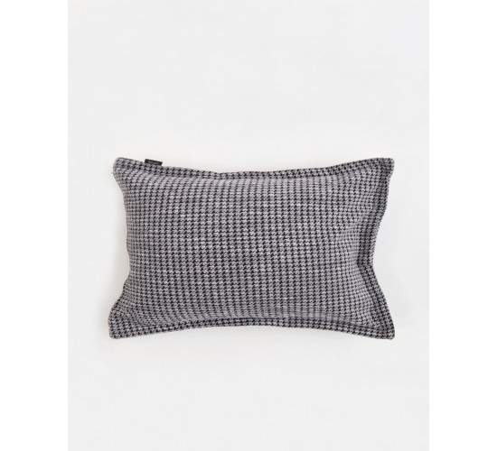 Σενίλ Διακοσμητική Oxford Μαξιλαροθήκη Ramnus σε 4 Αποχρώσεις 30x45 2cm Ανθρακί