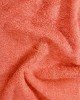 Βαμβακερή Πετσέτα Charlotte Χειρός | 30x50cm Κοραλί