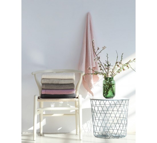 Βαμβακερή Πετσέτα Charlotte Μπάνιου | 65x135cm Χακί