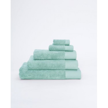 Βαμβακερή Πετσέτα με Φαρδιά Πικέ Φάσα Capital 700gsm Λαβέτα | 30x30cm Άκουα