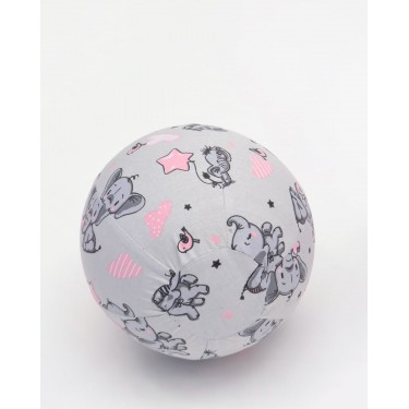 Βαμβακερή Θήκη Μπαλονόμπαλας Elephants & Balloons σε 4 Αποχρώσεις One Size (26cm) Γκρι