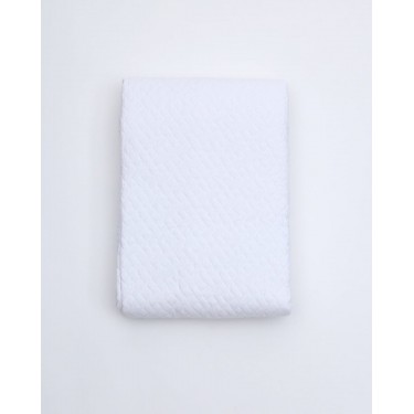 3D Ζακάρ Κουβερλί Κουβέρτα Γεωμετρικό Pattern Augerinos Super Υπέρδιπλη (260x280cm) Άσπρο