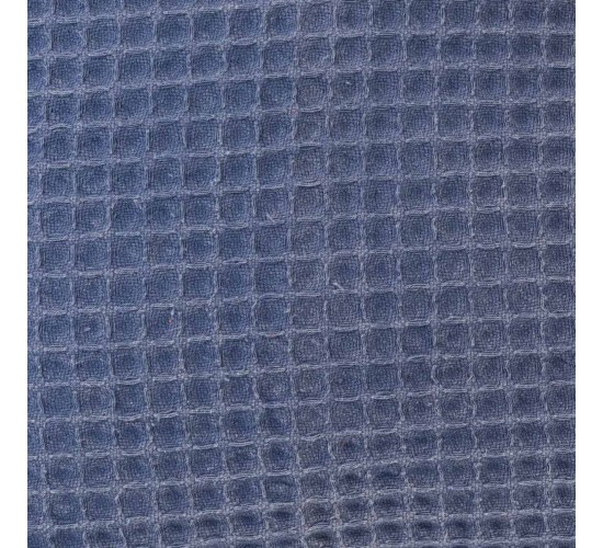 3D Βαμβακερή Πικέ Πετροπλυμμένη Oxford Μαξιλαροθήκη Domingo σε 3 Αποχρώσεις 45x45 5cm Μπλε