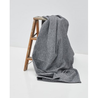 3D Καλοκαιρινή Βαμβακερή Πικέ Κουβέρτα Pereira σε 8 Αποχρώσεις Υπέρδιπλη (230x260cm) Μαύρο