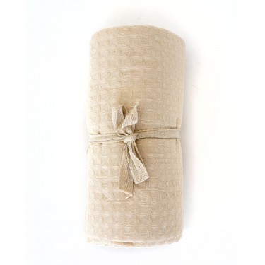 3D Βαμβακερή Πικέ Oxford Μαξιλαροθήκη Videl σε 8 Αποχρώσεις 45x45 5cm Σοκολά