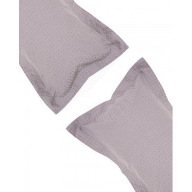 3D Βαμβακερή Πικέ Oxford Μαξιλαροθήκη Videl σε 8 Αποχρώσεις 45x45 5cm Ανθρακί