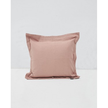 3D Βαμβακερή Πικέ Oxford Μαξιλαροθήκη Videl σε 8 Αποχρώσεις 45x45 5cm Πούδρα