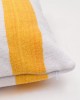 Βαμβακερή Ριγέ Πετσετέ Μαξιλαροθήκη Saint Martin 600gsm σε 3 Αποχρώσεις 45x45cm 45x45cm Κίτρινο
