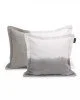 Βαμβακερή Oxford Μαξιλαροθήκη με Φάσα Pluton 50x70 3cm 50x70 3cm Εκρού Γκρι Βαμβακερή Oxford Μαξιλαροθήκη με Φάσα Pluton 50x70 3cm 50x70 3cm Εκρού Γκρι