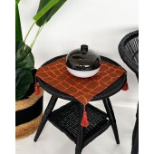 Διακοσμητικό Σατέν Πετσετάκι Madrit 40x40cm σε 6 Αποχρώσεις 40x40cm Εκάι