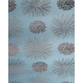 Διακοσμητικό Σατέν Τραπεζομάντηλο Valencia 40x40cm 40x40cm Τιρκουάζ