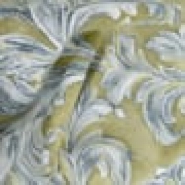 Ροτόντα Τραπεζομάντηλο με Σχέδιο Φύλλα Prato Διάμετρος 130cm Πράσινο