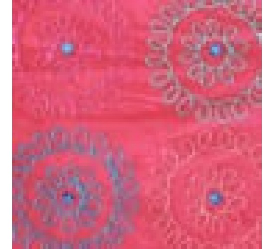 Διακοσμητική Φούξια Μαξιλαροθήκη Ταφτάς Baira 40x40cm 40x40cm Φούξια