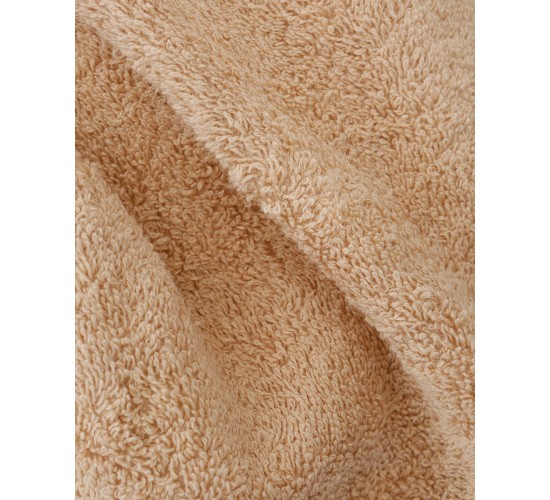 Βαμβακερή Πετσέτα Πισίνας Αντιχλωριακή Blur Λουτρού | 80x180cm Μπεζ