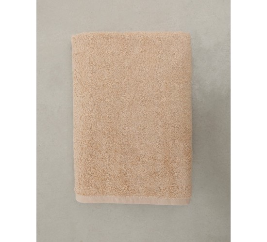 Αντιχλωριακή Βαμβακερή Πετσέτα Πισίνας Blur 480gsm 75x180cm  Λουτρού | 75x180cm Μπεζ
