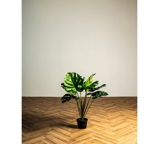 Μονστέρα Τεχνητή Πράσινη Plant 60cm. Πράσινο