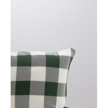 Καρώ Μαξιλαροθήκη Soho Eight 35x40cm 35x40cm Πράσινο
