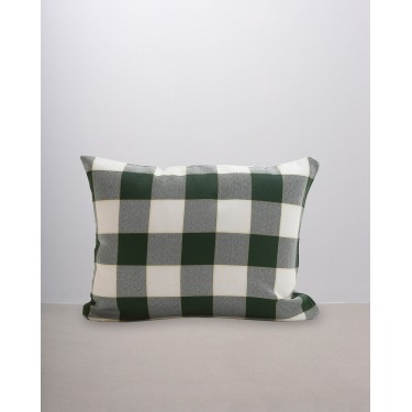 Καρώ Μαξιλαροθήκη Soho Eight 35x40cm 35x40cm Πράσινο