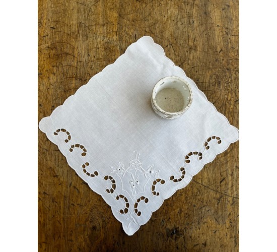 Βαμβακερό Κοφτό Πετσετάκι Bo Maison 30x30cm 30x30cm Άσπρο