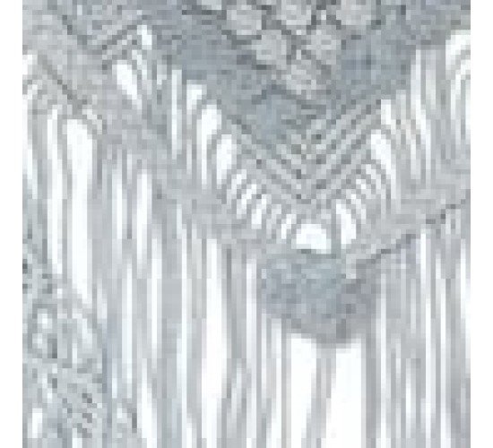 Boho Διακοσμητικό Τοίχου Βαμβακερό Macrame Rohan σε 2 Αποχρώσεις 80x80cm Γκρι