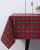 Τραπεζομάντηλο Scot με καρώ σχέδιο 6 ατόμων (140x180cm) Κόκκινο