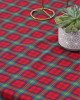 Τραπεζομάντηλο Scot με καρώ σχέδιο 6 ατόμων (140x180cm) Κόκκινο