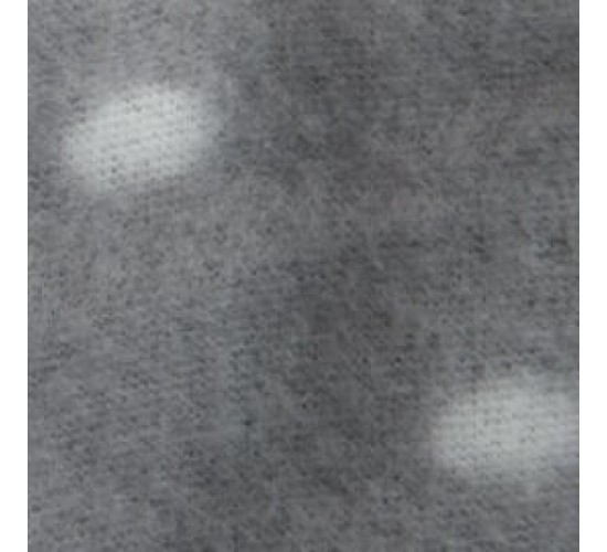 Fleece Γκρι Πουά Μαξιλαροθήκη Firenze σε 2 Διαστάσεις 50x50cm Γκρι